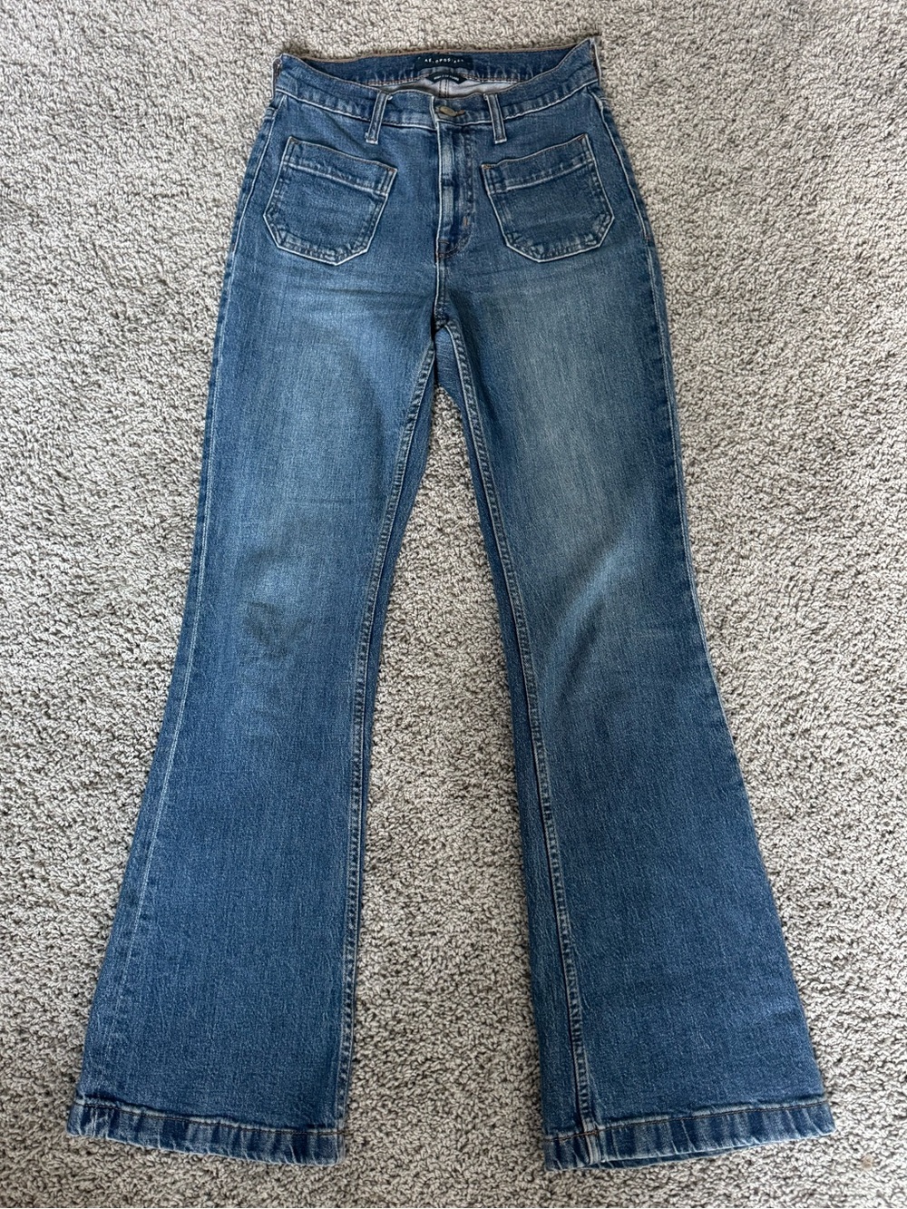 Aeropostale Medium Blue Flare Jeans